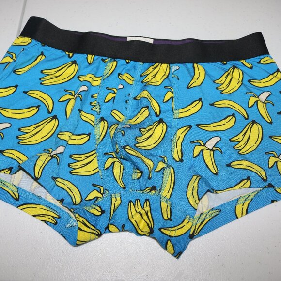 MeUndies banana men's Trunks size medium limited quantity retired print - Picture 1 of 4